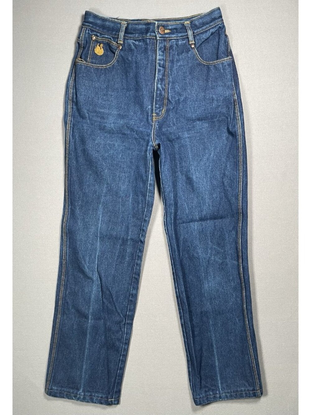 Gloria Vanderbilt For Murjani Vintage High Waisted Blue Jeans - Women Size 12